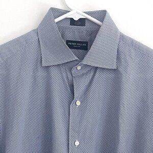 Peter Millar Large Mens Dress Shirt
